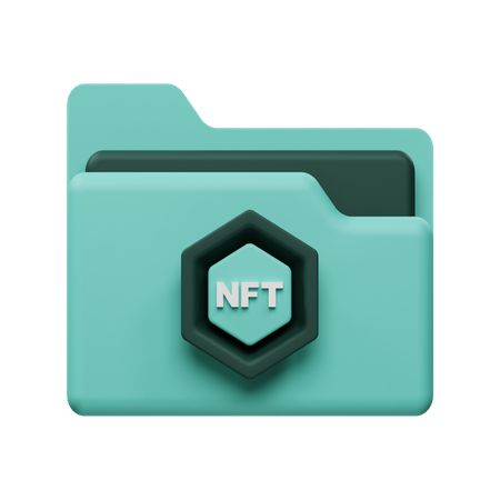 Nft Document  3D Icon