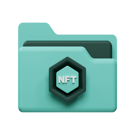 Document nft  3D Icon