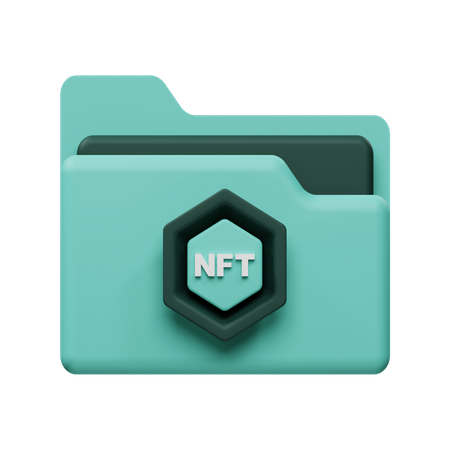 NFT-Dokument  3D Icon