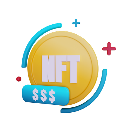 NFT-Dollar  3D Icon