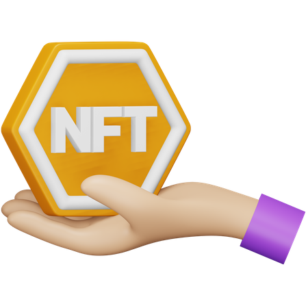 NFT-Besitz  3D Icon