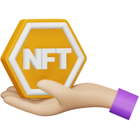 NFT-Besitz  3D Icon