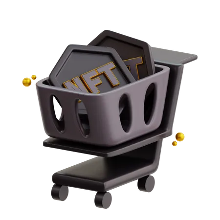 NFT-Shopping  3D Icon