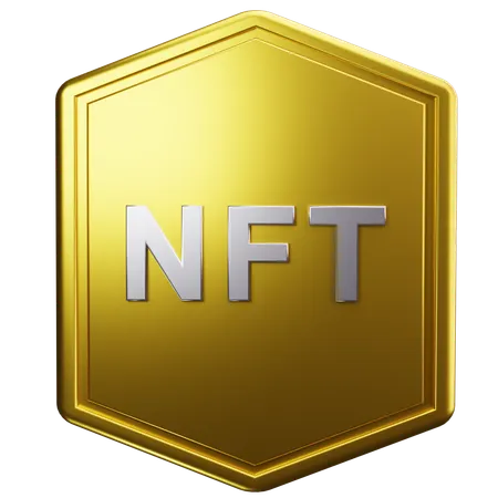Emblema nft  3D Icon