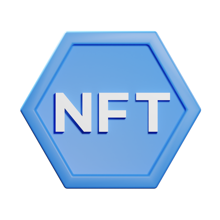 Emblema nft  3D Icon