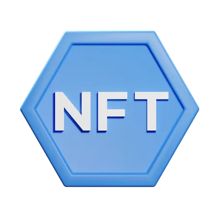 Emblema nft  3D Icon