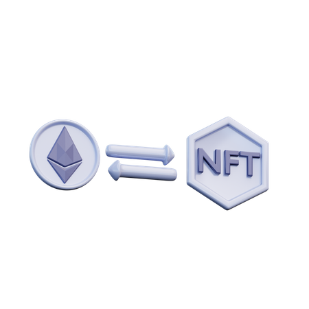 Nft Exhcange  3D Icon