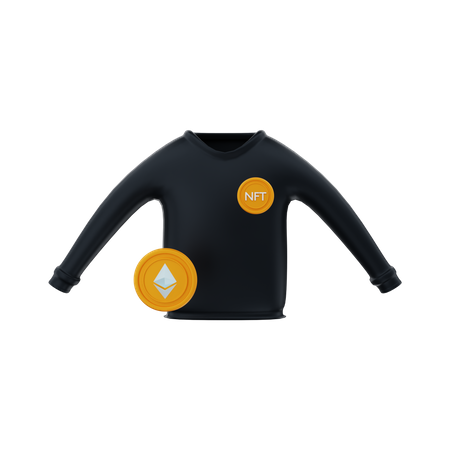 NFT fashion asset  3D Icon