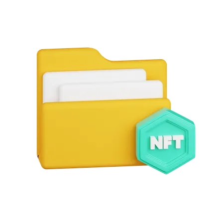 NFT ファイル  3D Icon