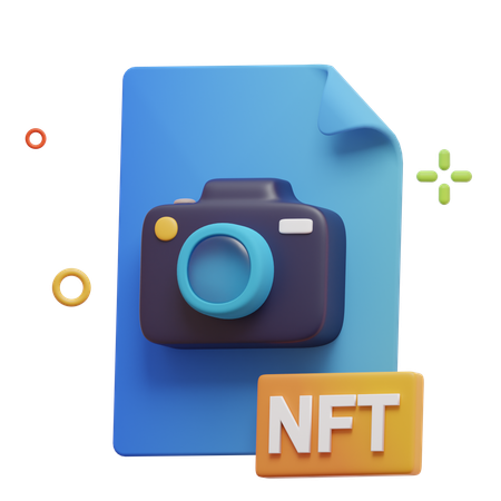 Nft File  3D Icon