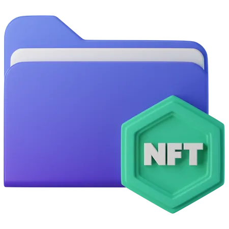 NFT File  3D Icon