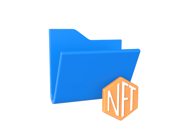 Nft File  3D Icon