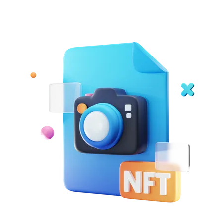 Nft File 3D Icon