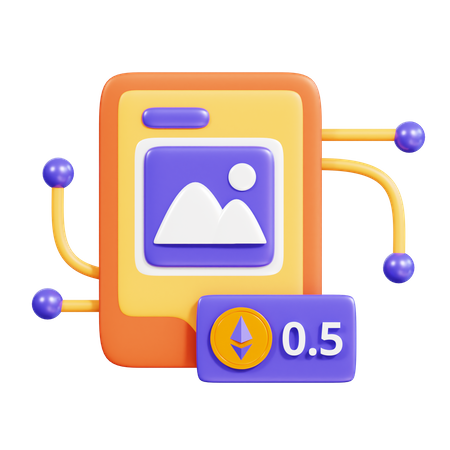 Nft Floor Price  3D Icon