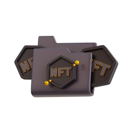 Nft Folder  3D Icon