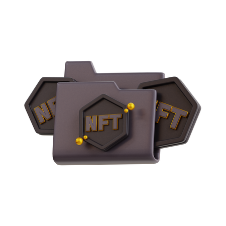 Nft Folder  3D Icon