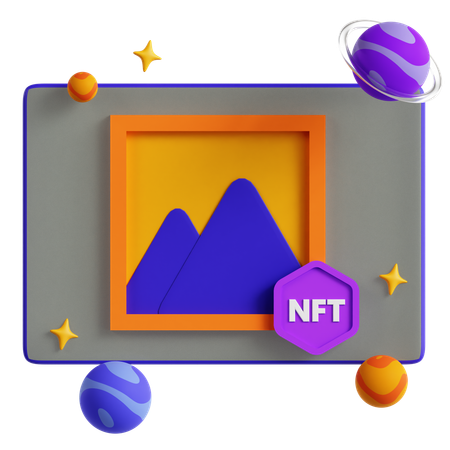 Nft Gallery  3D Icon