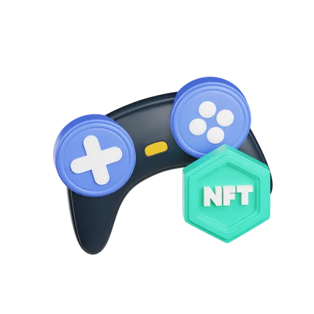 NFT 게임  3D Icon