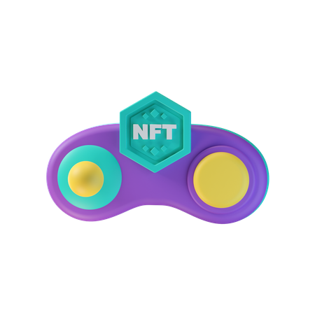 Nft Game  3D Icon