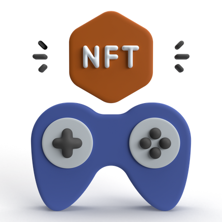 NFT Game  3D Icon