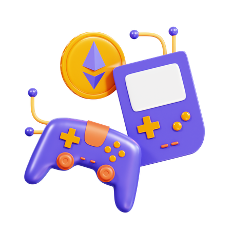 Nft Game  3D Icon