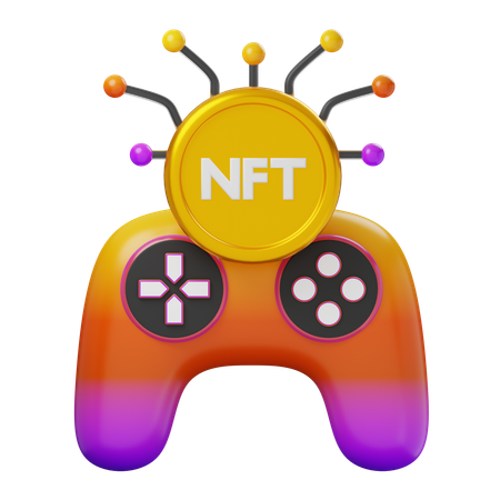 Nft Game  3D Icon