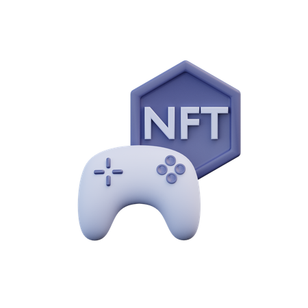 Nft Game 3D Illustration
