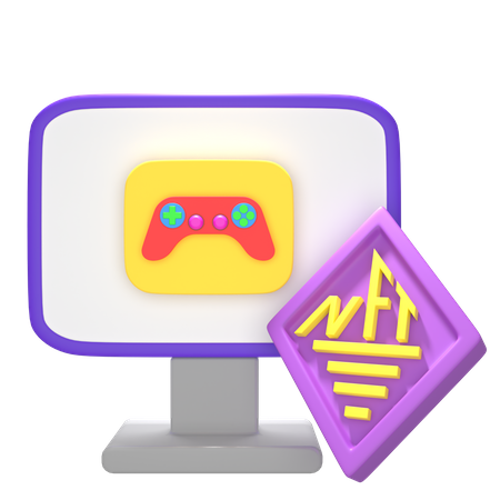 Nft Game 3D Icon