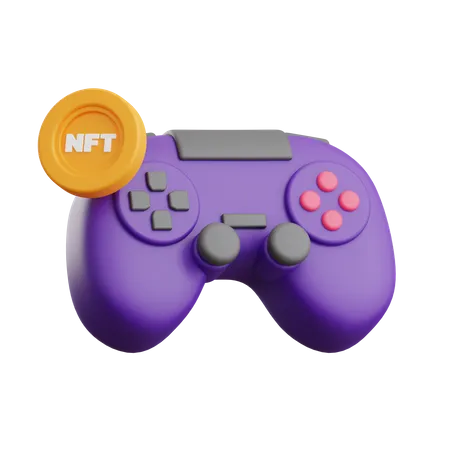 NFT Game 3 D Illustration 3D Icon