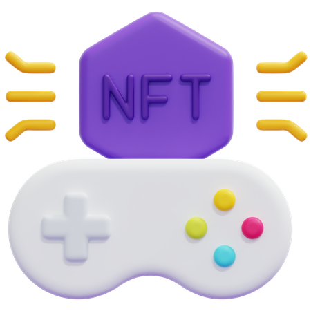 Nft Game  3D Icon