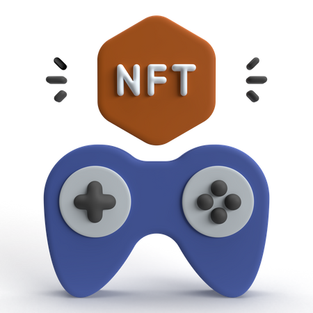 NFT Game  3D Icon