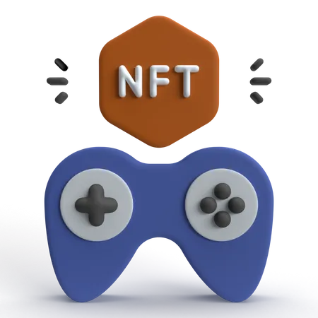 NFT Game  3D Icon