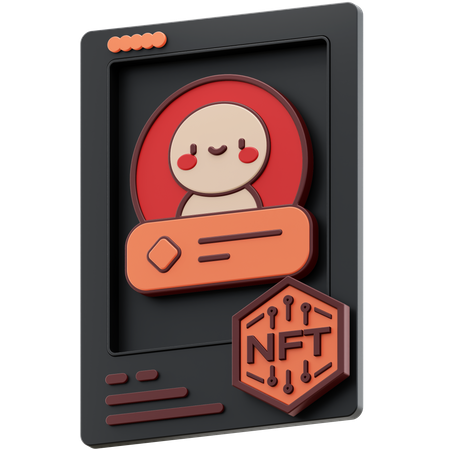 NFT Game Character 3D Icon