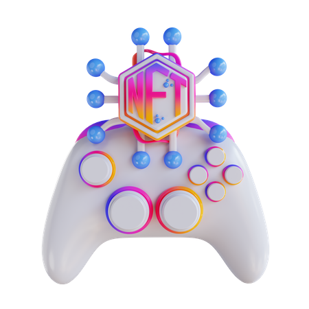 Nft Gaming Controller  3D Icon