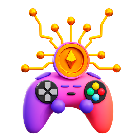 NFT-Gaming-Controller  3D Icon
