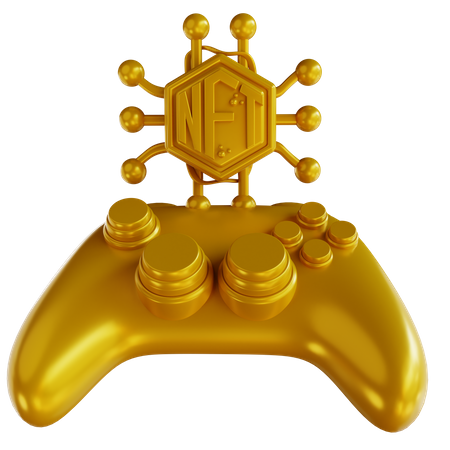 Nft Gaming Controller  3D Icon