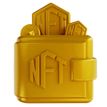 NFT-Geldbörse  3D Icon