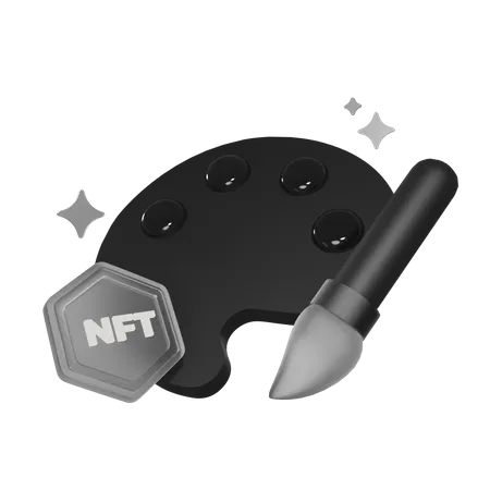 NFT-Malerei  3D Icon