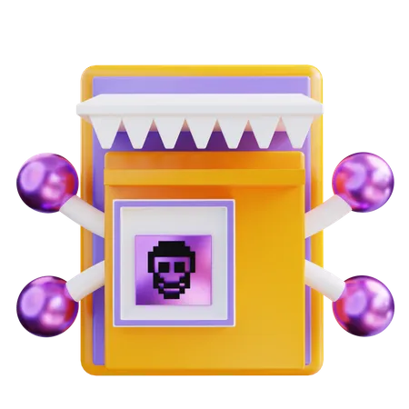 NFT-Laden  3D Icon