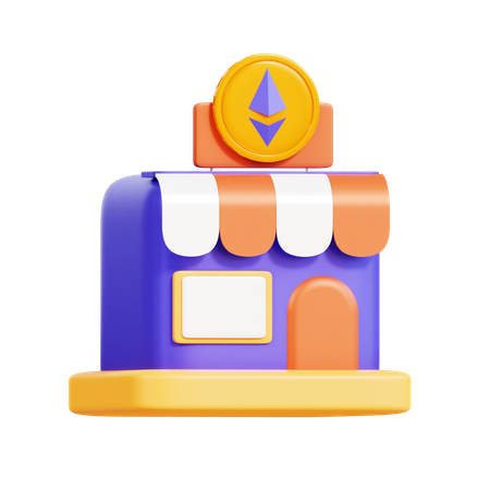 NFT-Laden  3D Icon