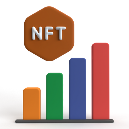 NFT-Gewinn  3D Icon