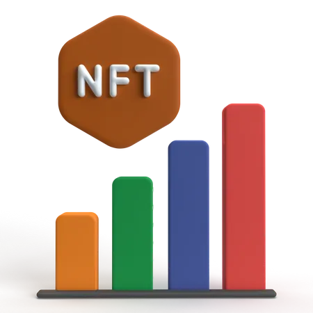 NFT-Gewinn  3D Icon