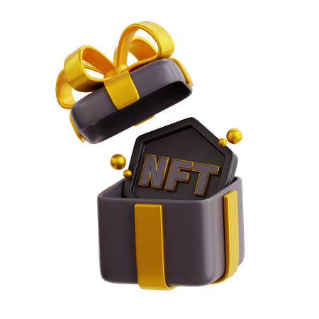 Nft Gift  3D Icon