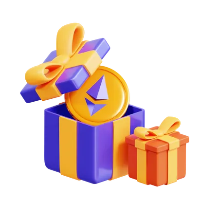 Nft Gift  3D Icon