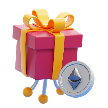 Nft Gift  3D Icon