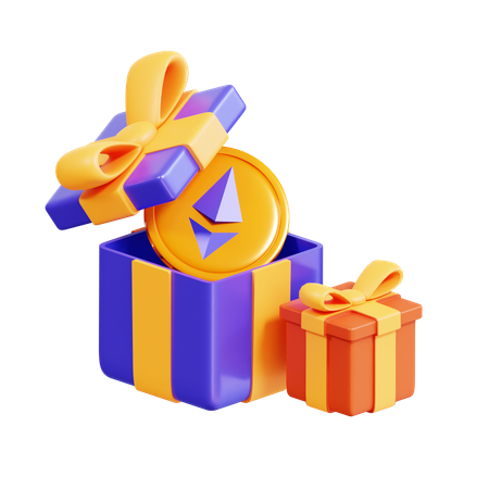 Nft Gift  3D Icon