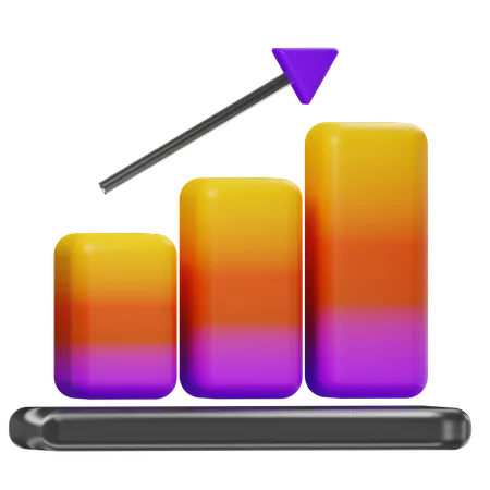 Gráfico nft  3D Icon