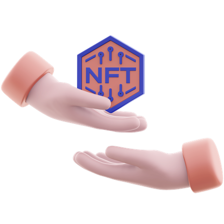 Nft gratis  3D Icon