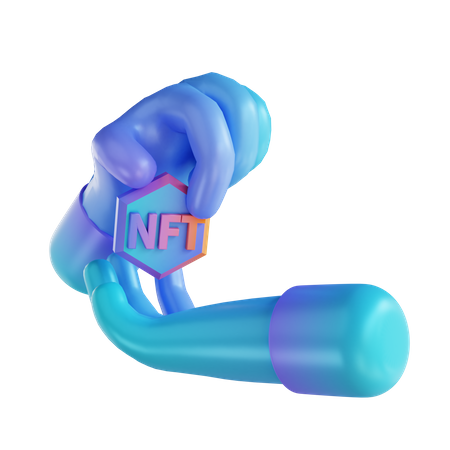 Nft gratis  3D Icon