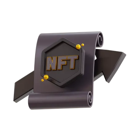 Nft Growth  3D Icon